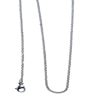 Stainless Steel Cable 16" Chain Necklace